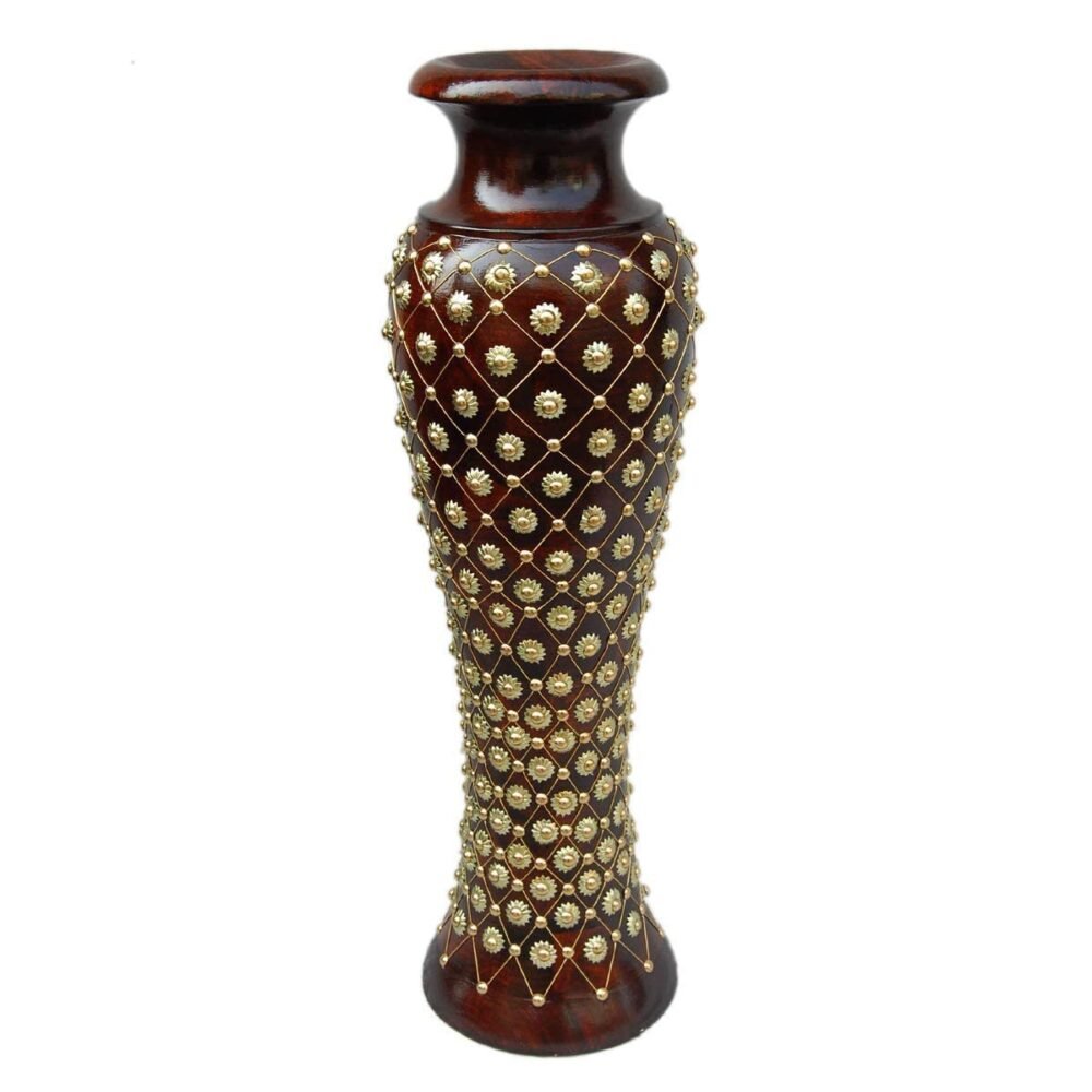 Wooden Flower Vase - Image 3