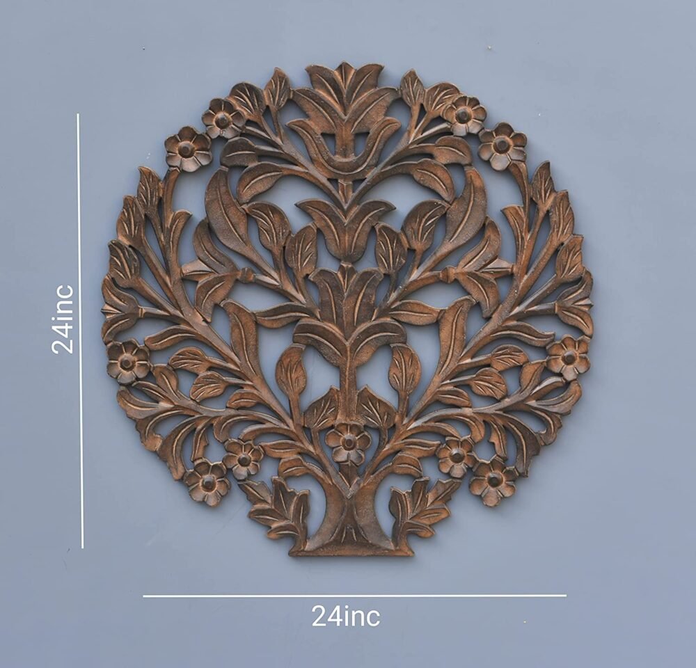 Furniture of India  Brown Antique Tree (Wall Panel) 24×24 Inch - Image 2