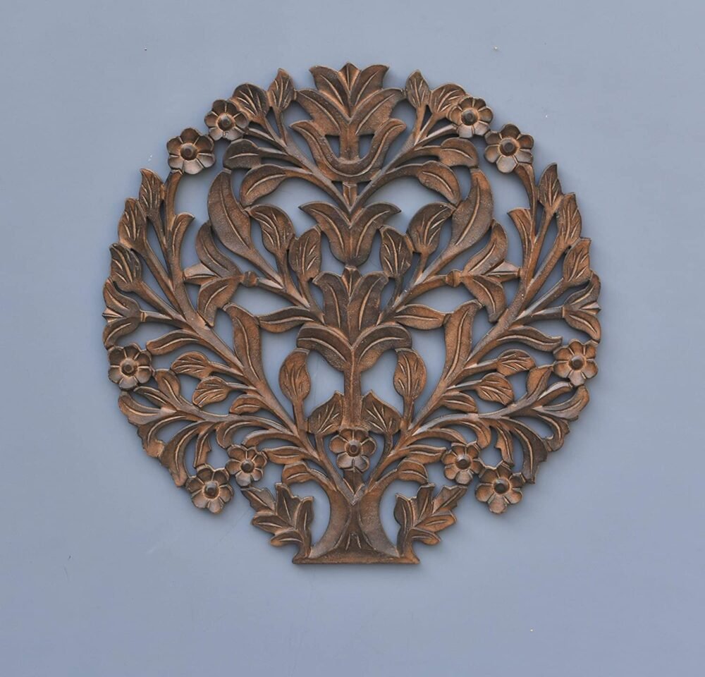 Furniture of India  Brown Antique Tree (Wall Panel) 24×24 Inch