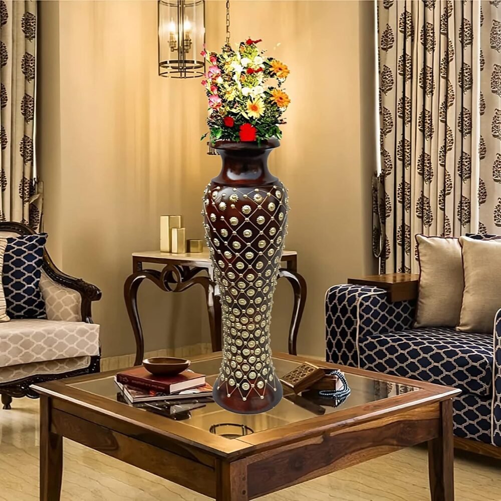 Wooden Flower Vase - Image 2